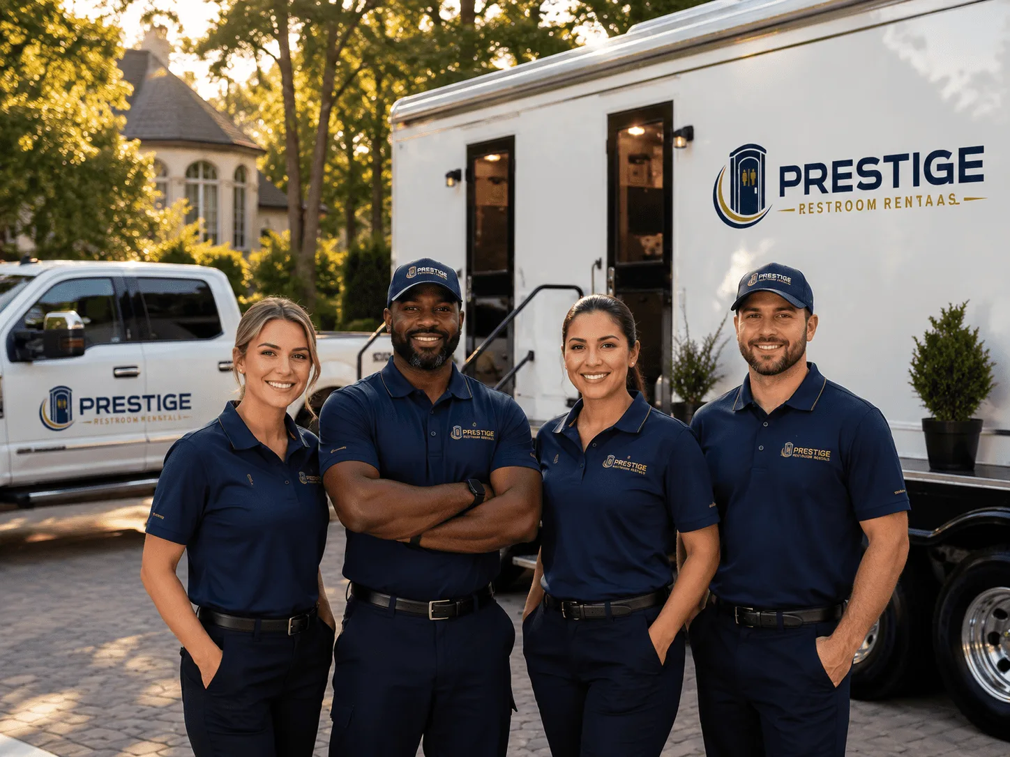 Trusted Luxury Portable Restrooms company in Ray, OH